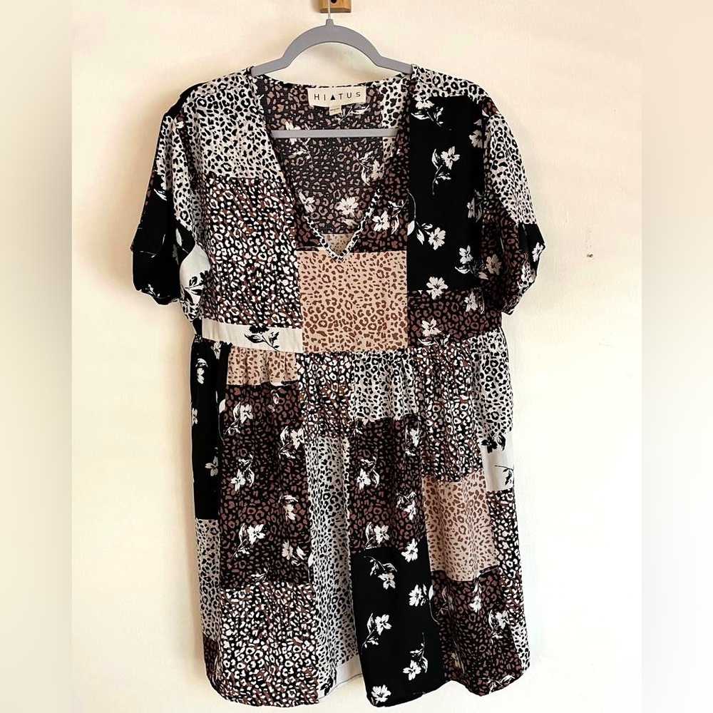 Hiatus Patchwork Dress